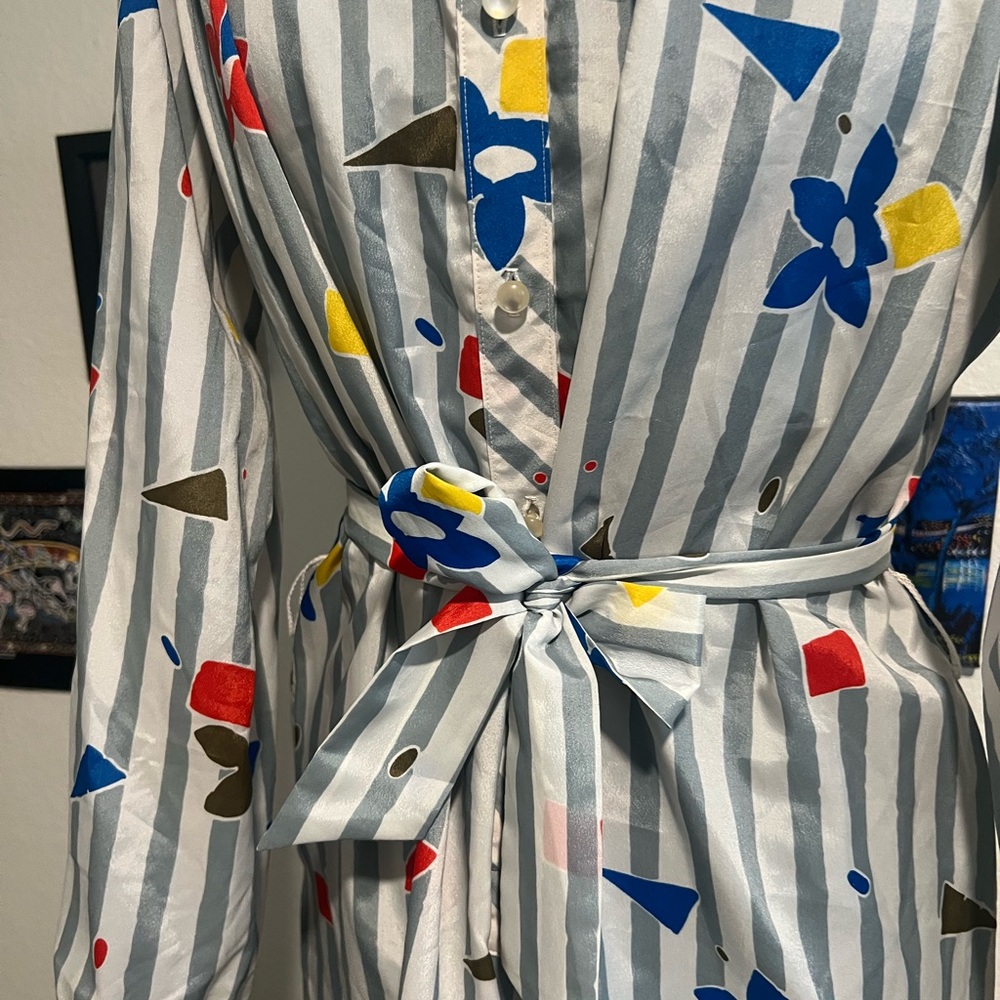 Vintage Shirt Dress - Picture 2 of 8